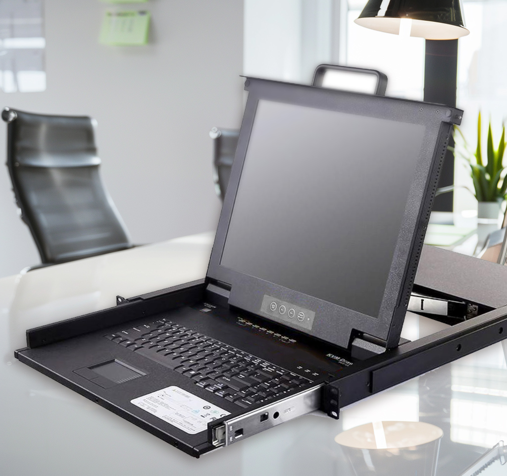 KVM-консоль Evetron RD V1708V-C для 256 источников