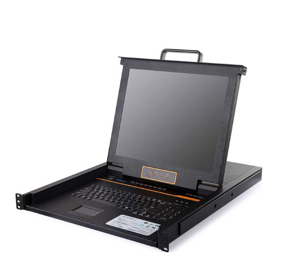 17-дюймовая 16-портовая HDMI KVM-консоль Evetron RD H1716H — основной вид устройства
