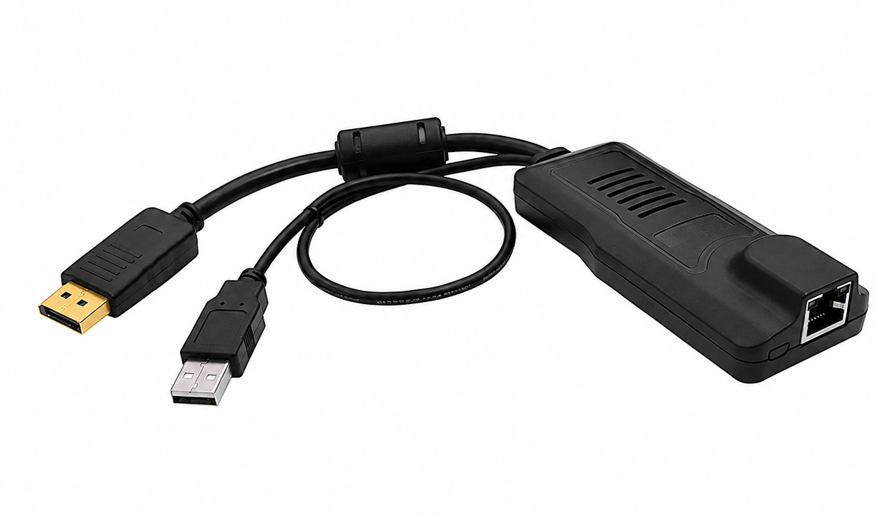 Cat5 KVM-адаптер Evetron KVMA CAT-DPU