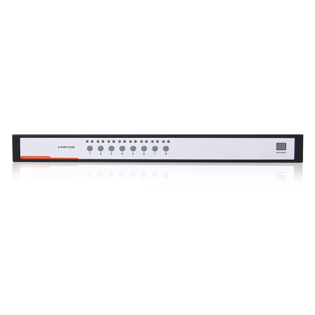 Восьмипортовый DVI KVM-переключатель Evetron SD 81U2