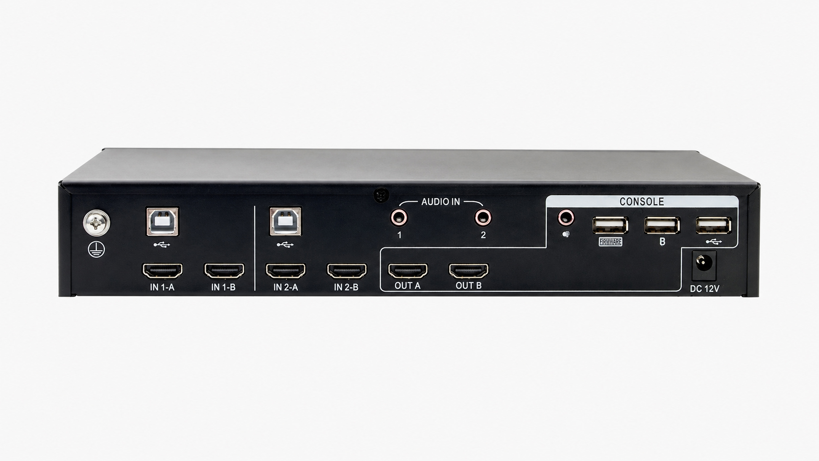 Двухпортовый двухмониторный KVM-переключатель Evetron SH 22U2ASK